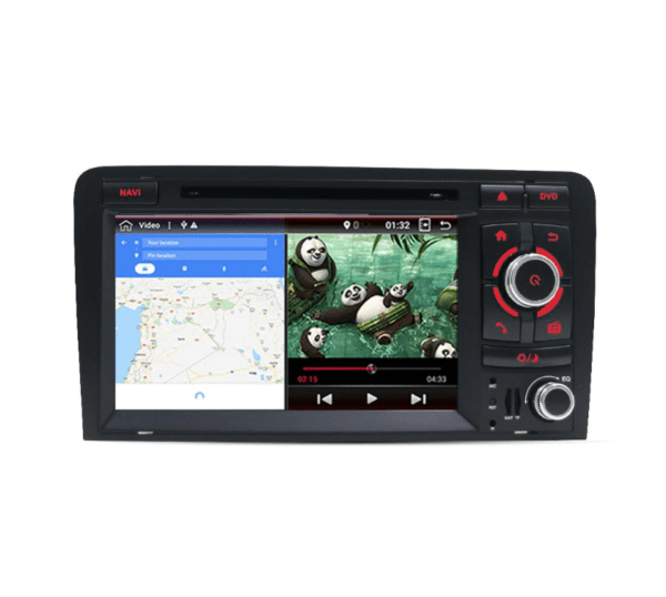 Navigatie AUTONAV Android GPS Dedicata Audi A3 cu DVD-Player, 64GB Stocare, 4GB DDR3 RAM, Display 7" , WiFi, 2 x USB, Bluetooth, Octa-Core 8 x 1.3GHz, 4 x 50W Audio