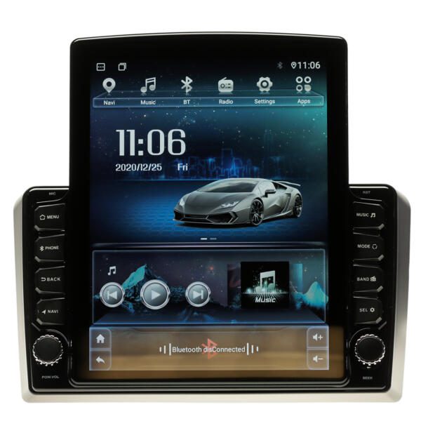 Navigatie AUTONAV ECO Android GPS Dedicata Audi A3, Model XPERT Memorie 16GB Stocare, 1GB DDR3 RAM, Butoane Si Volum Fizice, Display Vertical Stil Tesla 10" Full-Touch, WiFi, 2 x USB, Bluetooth, Quad-Core 4 * 1.3GHz, 4 * 50W Audio