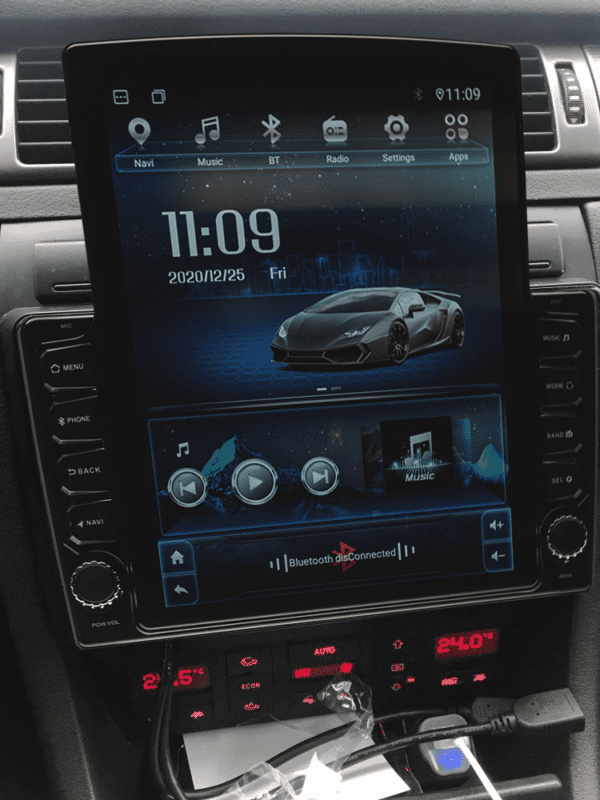 Navigatie AUTONAV Android GPS Dedicata Audi A6 1997-2004, Model XPERT Memorie 64GB Stocare, 4GB DDR3 RAM, Butoane Si Volum Fizice, Display Vertical Stil Tesla 10" Full-Touch, WiFi, 2 x USB, Bluetooth, 4G, Octa-Core 8 * 1.3GHz, 4 * 50W Audio