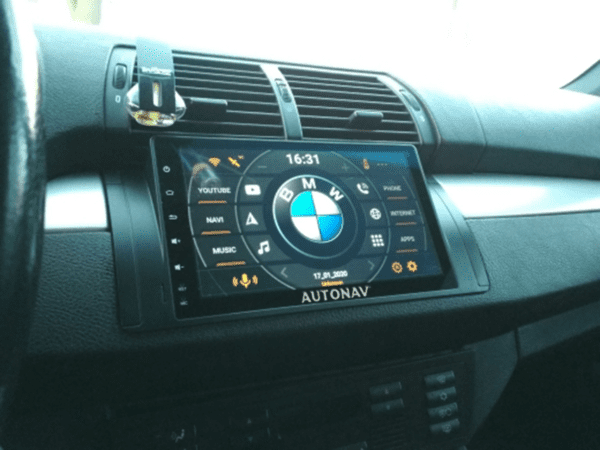 Navigatie AUTONAV Android GPS Dedicata BMW E39, Model Classic, Memorie 32GB Stocare, 2GB DDR3 RAM, Display 9" Full-Touch, WiFi, 2 x USB, Bluetooth, Quad-Core 4 * 1.3GHz, 4 * 50W Audio