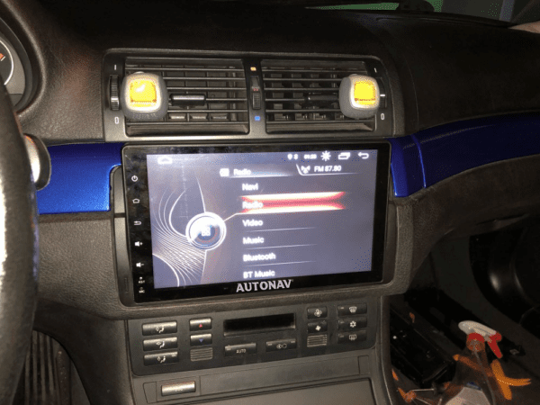 Navigatie AUTONAV PLUS Android GPS Dedicata BMW E46, Model Classic, Memorie 16GB Stocare, 1GB DDR3 RAM, Display 9" Full-Touch, WiFi, 2 x USB, Bluetooth, Quad-Core 4 * 1.3GHz, 4 * 50W Audio