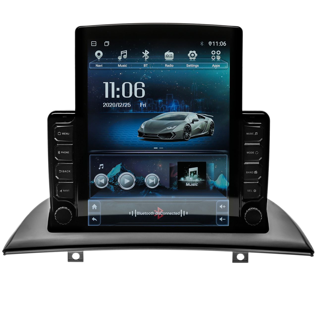 Navigatie AUTONAV Android GPS Dedicata BMW X3 E83, Model XPERT Memorie 32GB Stocare, 2GB DDR3 RAM, Butoane Si Volum Fizice, Display Vertical Stil Tesla 10