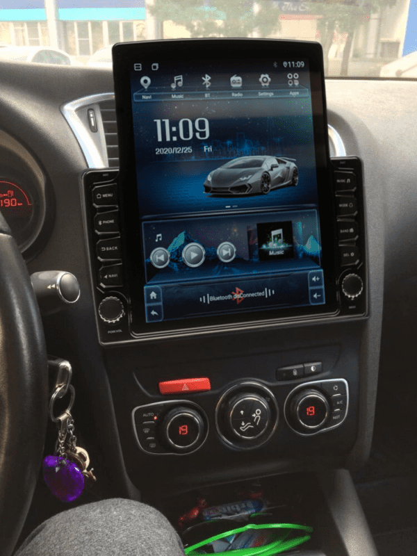 Navigatie AUTONAV Android GPS Dedicata Citroen C4 2010-2018, Model XPERT Memorie 64GB Stocare, 4GB DDR3 RAM, Butoane Si Volum Fizice, Display Vertical Stil Tesla 10" Full-Touch, WiFi, 2 x USB, Bluetooth, 4G, Octa-Core 8 * 1.3GHz, 4 * 50W Audio
