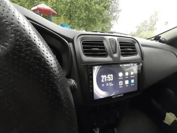 Navigatie AUTONAV ECO Android GPS Dedicata Dacia Logan Modele Prestige & MCV Dupa 2017, Model PRO 16GB Stocare, 1GB DDR3 RAM, Display 8" , WiFi, 2 x USB, Bluetooth, Quad-Core 4 x 1.3GHz, 4 x 50W Audio
