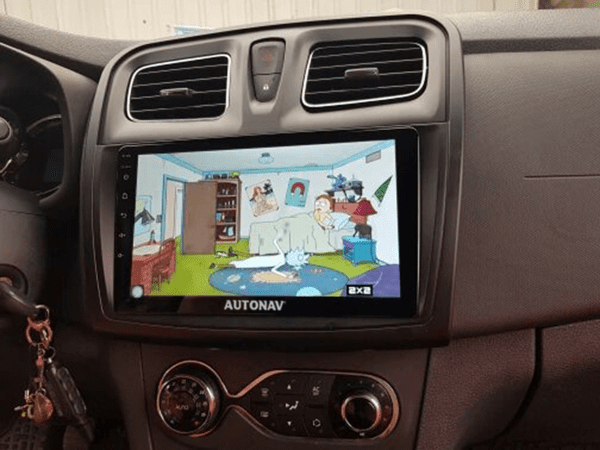 Navigatie AUTONAV ECO Android GPS Dedicata Dacia Logan Modele Prestige & MCV Dupa 2017, Model PRO 16GB Stocare, 1GB DDR3 RAM, Display 8" , WiFi, 2 x USB, Bluetooth, Quad-Core 4 x 1.3GHz, 4 x 50W Audio