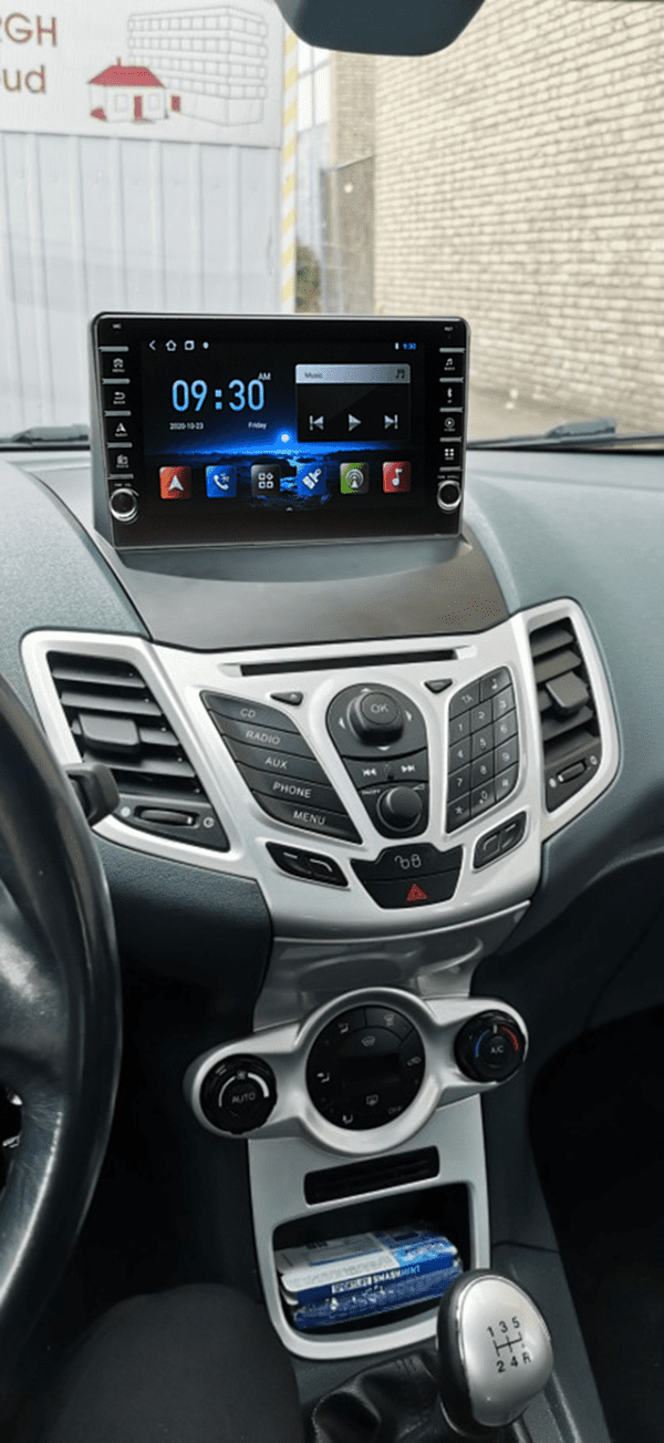 Navigatie AUTONAV Android GPS Dedicata Ford Fiesta 2009-2016, Model PRO Memorie 32GB Stocare, 2GB DDR3 RAM, Butoane Laterale Si Regulator Volum, Display 8" Full-Touch, WiFi, 2 x USB, Bluetooth, Quad-Core 4 * 1.3GHz, 4 * 50W Audio