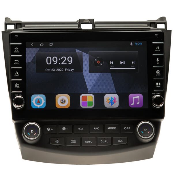 Navigatie AUTONAV PLUS Android GPS Dedicata Honda Accord 2002-2008, Model PRO Memorie 16GB Stocare, 1GB DDR3 RAM, Butoane Laterale Si Regulator Volum, Display 9" Full-Touch, WiFi, 2 x USB, Bluetooth, Quad-Core 4 * 1.3GHz, 4 * 50W Audio