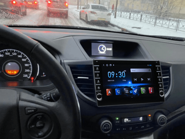 Navigatie AUTONAV PLUS Android GPS Dedicata Honda CR-V 2011-2016, Model PRO Memorie 16GB Stocare, 1GB DDR3 RAM, Butoane Laterale Si Regulator Volum, Display 9" Full-Touch, WiFi, 2 x USB, Bluetooth, Quad-Core 4 * 1.3GHz, 4 * 50W Audio