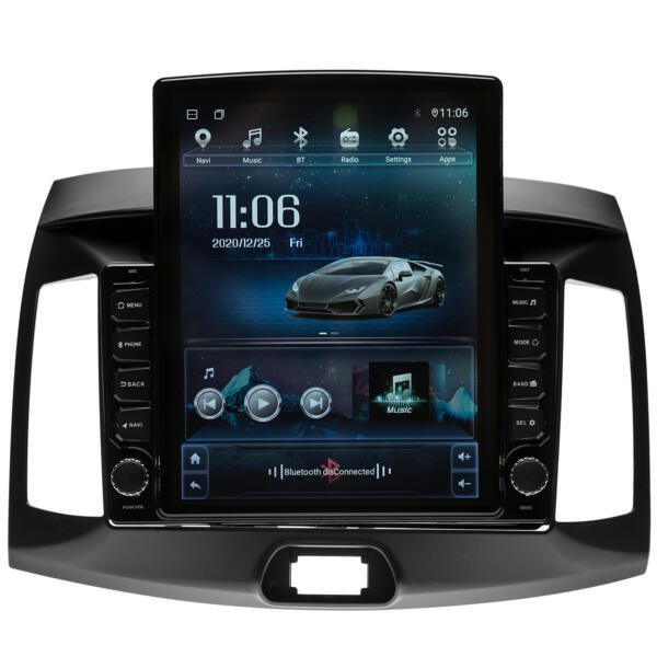 Navigatie AUTONAV PLUS Android GPS Dedicata Hyundai Elantra 2006-2010, Model XPERT Memorie 16GB Stocare, 1GB DDR3 RAM, Butoane Si Volum Fizice, Display Vertical Stil Tesla 10" Full-Touch, WiFi, 2 x USB, Bluetooth, Quad-Core 4 * 1.3GHz, 4 * 50W Audio