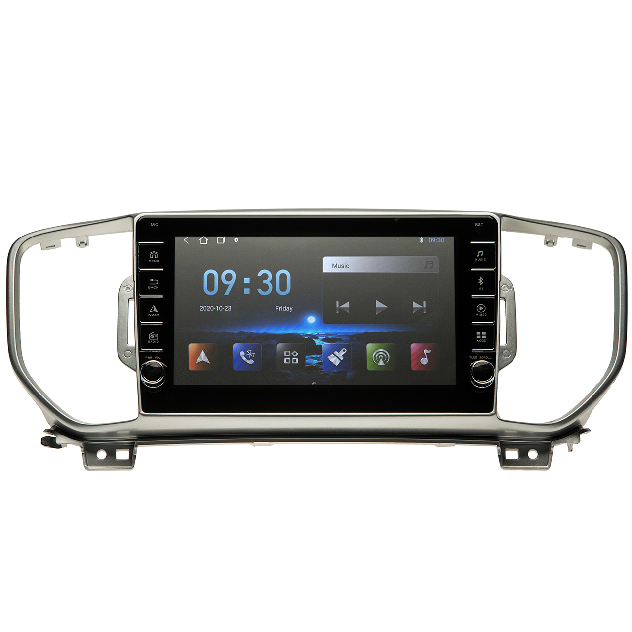 Navigatie AUTONAV ECO Android GPS Dedicata Kia Sportage Dupa 2015, Model PRO 16GB Stocare, 1GB DDR3 RAM, Display 8