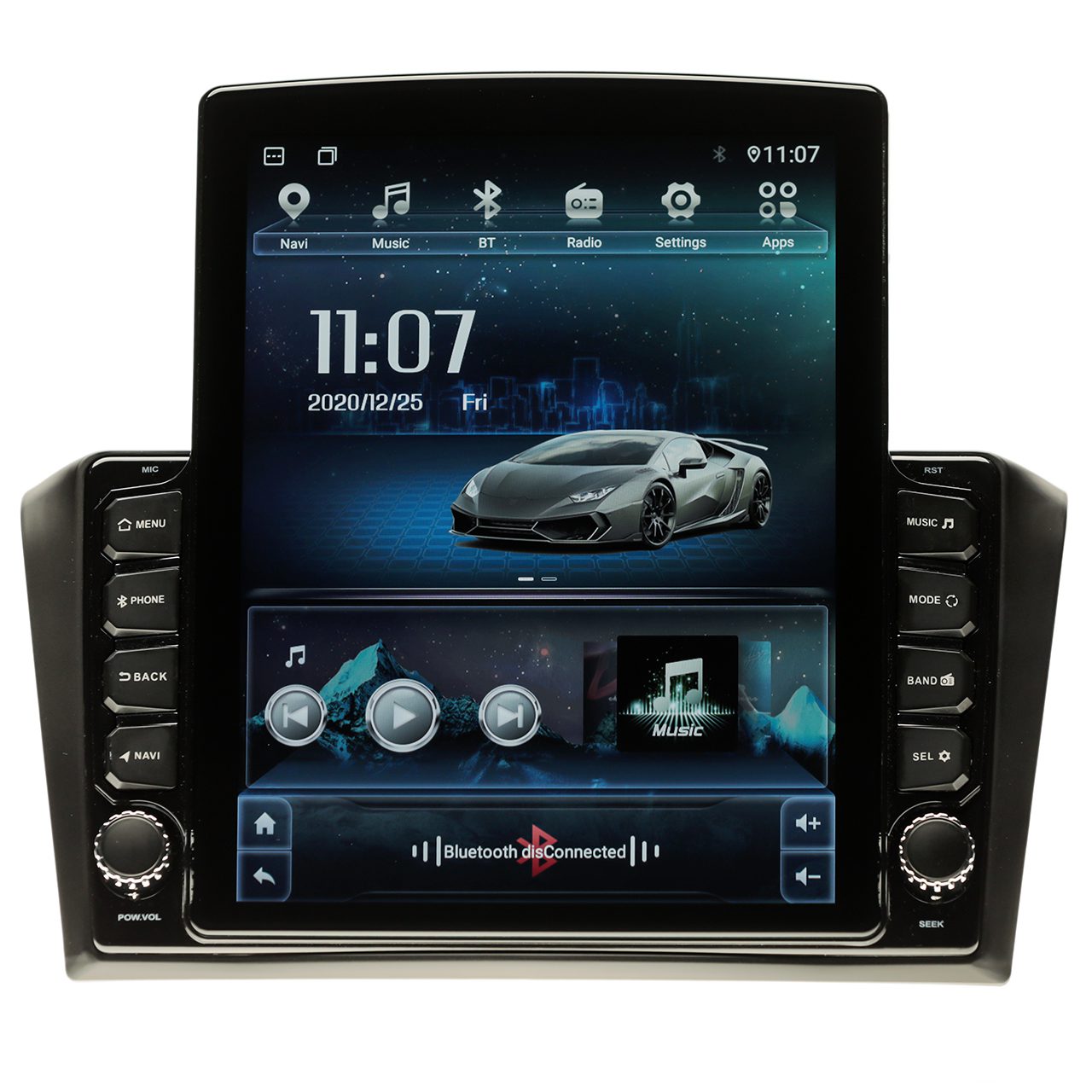Navigatie AUTONAV Android GPS Dedicata Mazda 3 2003-2009, Model XPERT Memorie 32GB Stocare, 2GB DDR3 RAM, Butoane Si Volum Fizice, Display Vertical Stil Tesla 10