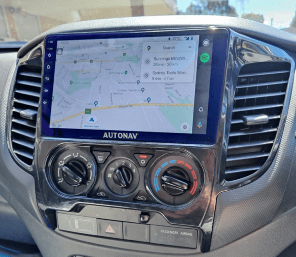 Navigatie AUTONAV ECO Android GPS Dedicata Mitsubishi L200, Model Classic, 16GB Stocare, 1GB DDR3 RAM, Display 9", WiFi, 2 x USB, Bluetooth, Quad-Core 4 x 1.3GHz, 4 x 50W Audio