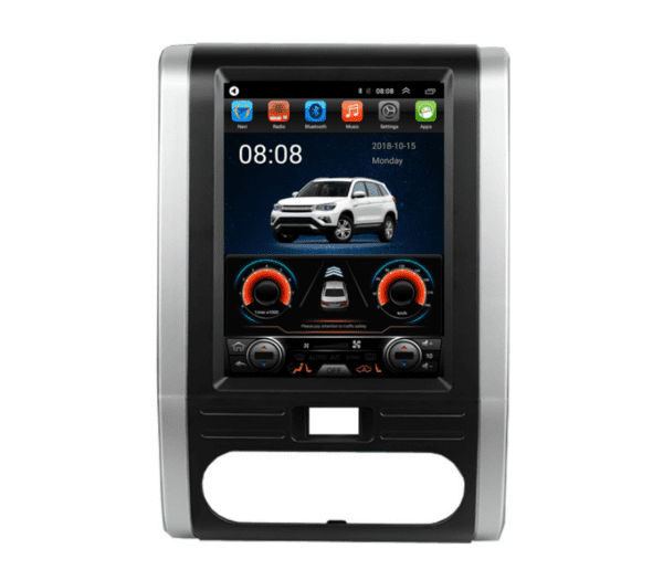 Navigatie AUTONAV Android GPS Dedicata Nissan X-Trail 2007-2013 Stil Tesla, 32GB Stocare, 2GB DDR3 RAM, Display Vertical Stil Tesla 10", WiFi, 2 x USB, Bluetooth, Quad-Core 4 x 1.3GHz, 4 x 50W
