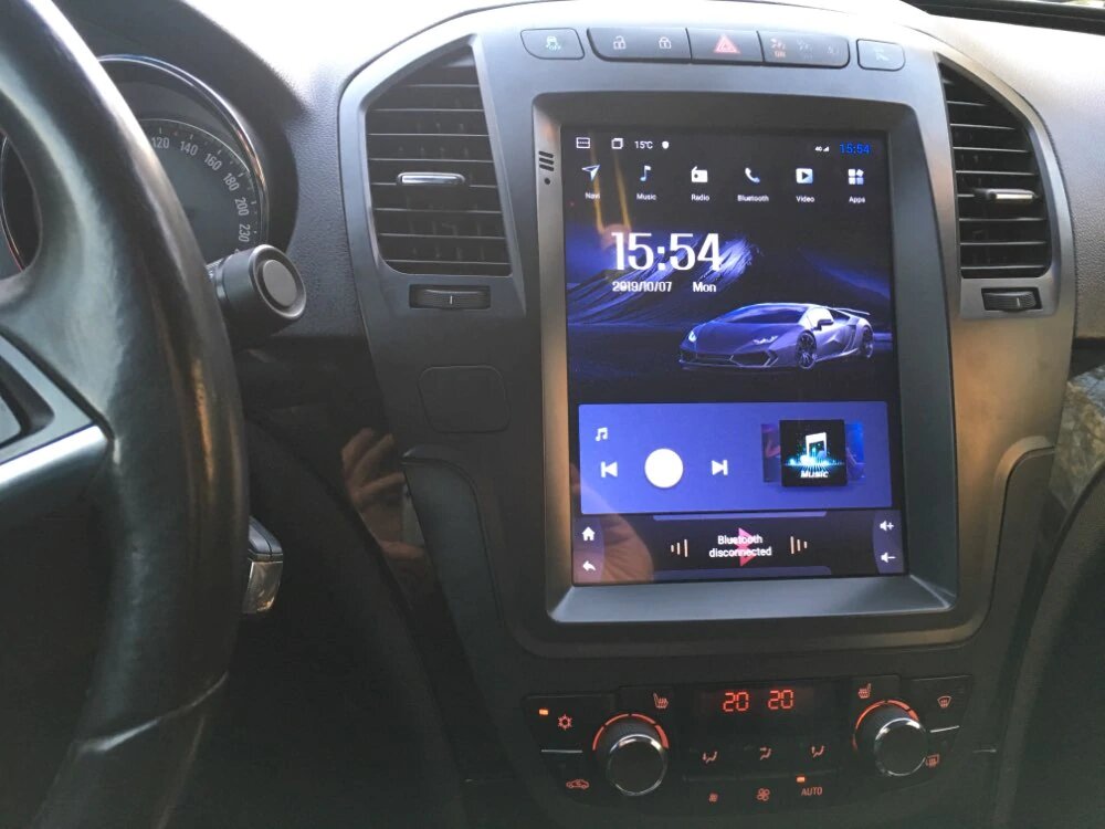 Navigatie AUTONAV Android GPS Dedicata Opel Insignia 2008-2017 Stil Tesla, 16GB Stocare, 1GB DDR3 RAM, Display Vertical Stil Tesla 10", WiFi, 2 x USB, Bluetooth, Quad-Core 4 x 1.3GHz, 4 x 50W Audio