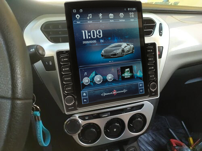 Navigatie AUTONAV ECO Android GPS Dedicata Peugeot 301 2012-2017 si Citroen Elysee, Model XPERT 16GB Stocare, 1GB DDR3 RAM, Display Vertical Stil Tesla 10" Full-Touch, WiFi, 2 x USB, Bluetooth, Quad-Core 4 * 1.3GHz, 4 * 50W