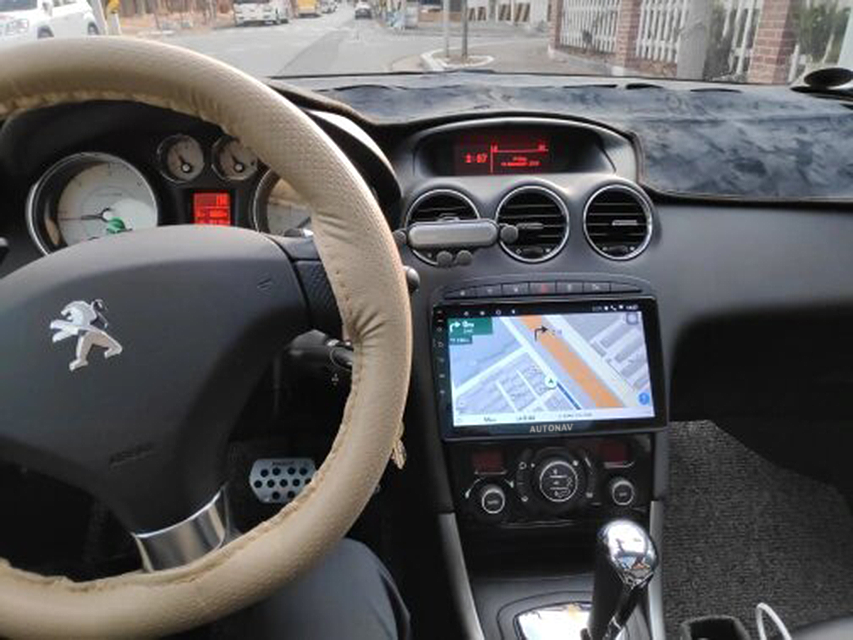 Navigatie AUTONAV ECO Android GPS Dedicata Peugeot 308 2006-2013 si 408 2010-2014, Model Classic, Memorie 16GB Stocare, 1GB DDR3 RAM, Display 9" Full-Touch, WiFi, 2 x USB, Bluetooth, Quad-Core 4 * 1.3GHz, 4 * 50W Audio