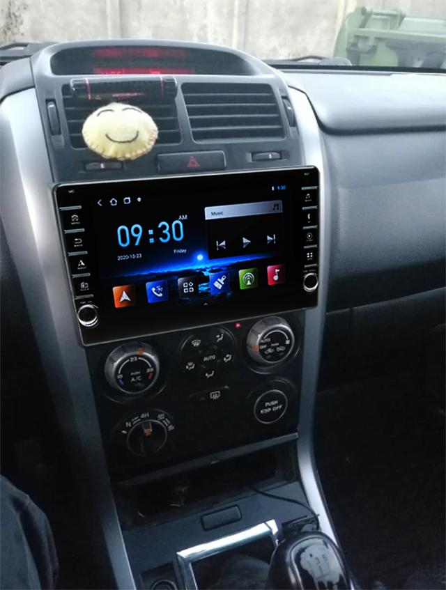 Navigatie AUTONAV ECO Android GPS Dedicata Suzuki Grand Vitara 2005-2013, Model PRO Memorie 16GB Stocare, 1GB DDR3 RAM, Butoane Laterale Si Regulator Volum, Display 8" Full-Touch, WiFi, 2 x USB, Bluetooth, Quad-Core 4 * 1.3GHz, 4 * 50W Audio