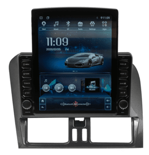 Navigatie AUTONAV Android GPS Dedicata Volvo XC60 2008-2017, Model XPERT 32GB Stocare, 2GB DDR3 RAM, Display Vertical Stil Tesla 10