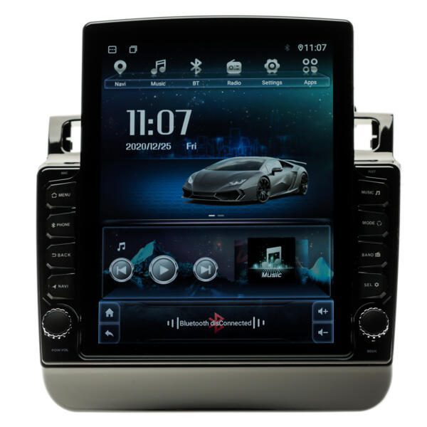 Navigatie AUTONAV Android GPS Dedicata Volkswagen Touareg 2010-2018, Model XPERT 64GB Stocare, 4GB DDR3 RAM, Display Vertical Stil Tesla 10", WiFi, 2 x USB, Bluetooth, 4G, Octa-Core 8 x 1.3GHz, 4 x 50W Audio