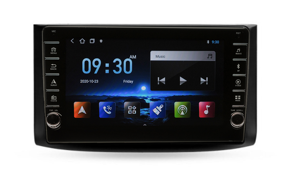 Navigatie AUTONAV ECO Android GPS Dedicata Chevrolet Aveo 2006-2012, Model PRO Memorie 16GB Stocare, 1GB DDR3 RAM, Display 8