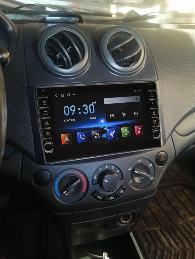 Navigatie AUTONAV Android GPS Dedicata Chevrolet Aveo 2006-2012, Model PRO Memorie 64GB Stocare, 4GB DDR3 RAM, Display 8" Full-Touch, WiFi, 2 x USB, Bluetooth, 4G, Octa-Core 8 * 1.3GHz, 4 * 50W Audio