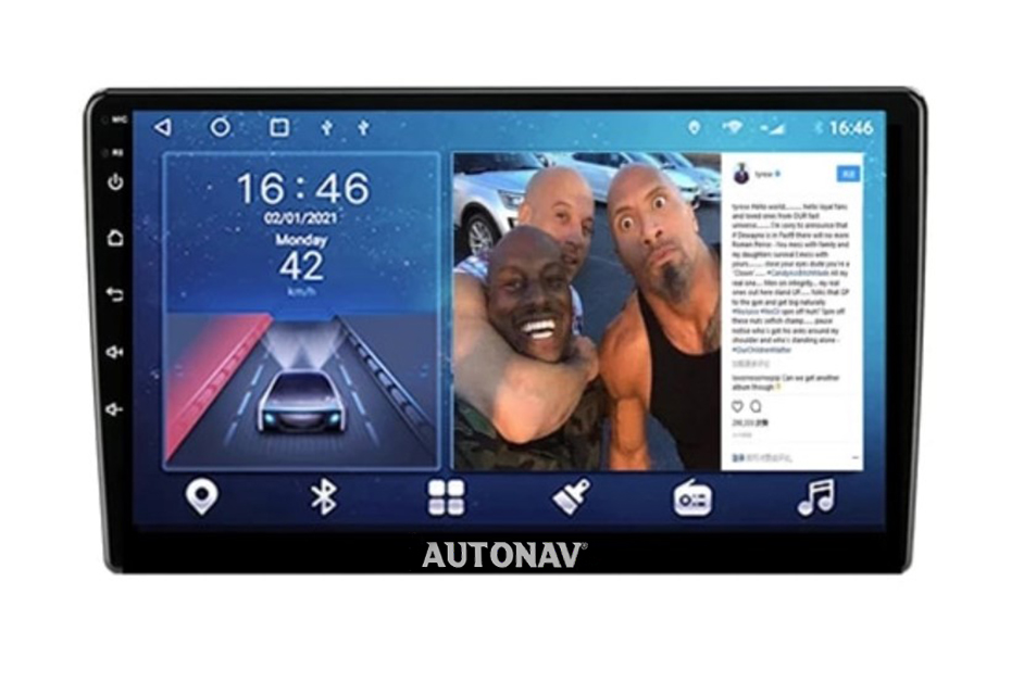 Navigatie AUTONAV ECO Android GPS Dedicata Dacia Duster 2015-2020, Model Classic, Memorie 16GB Stocare, 1GB DDR3 RAM, Display 9