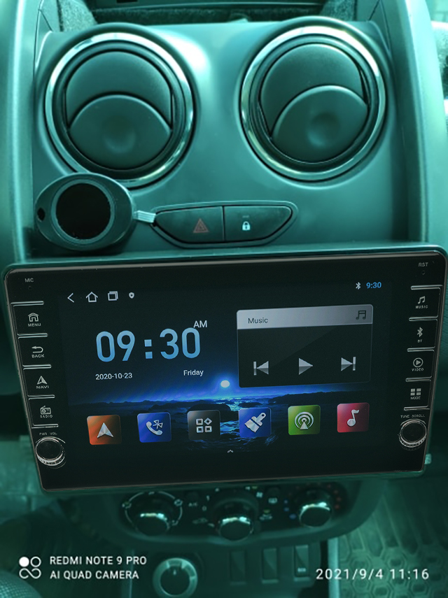 Navigatie AUTONAV Android GPS Dedicata Dacia Duster 2015-2020, Model PRO Memorie 32GB Stocare, 2GB DDR3 RAM, Display 8" Full-Touch, WiFi, 2 x USB, Bluetooth, Quad-Core 4 * 1.3GHz, 4 * 50W Audio