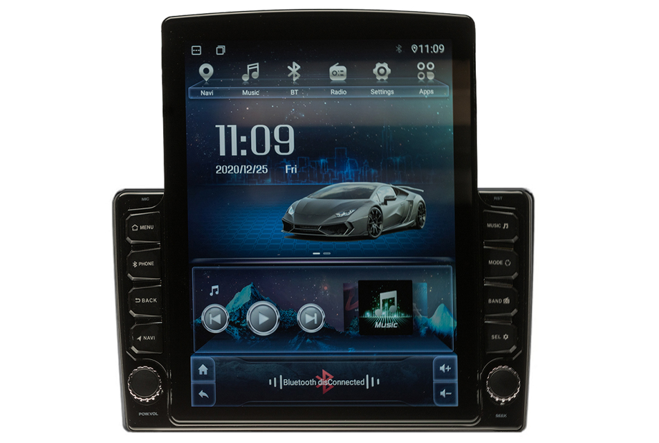 Navigatie AUTONAV ECO Android GPS Dedicata Dacia Duster 2015-2020, Model XPERT Memorie 16GB Stocare, 1GB DDR3 RAM, Display Vertical Stil Tesla 10