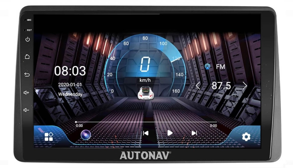 Navigatie AUTONAV Android GPS Dedicata Dacia Duster Dupa 2020, Model Classic, Memorie 64GB Stocare, 4GB DDR3 RAM, Display 10