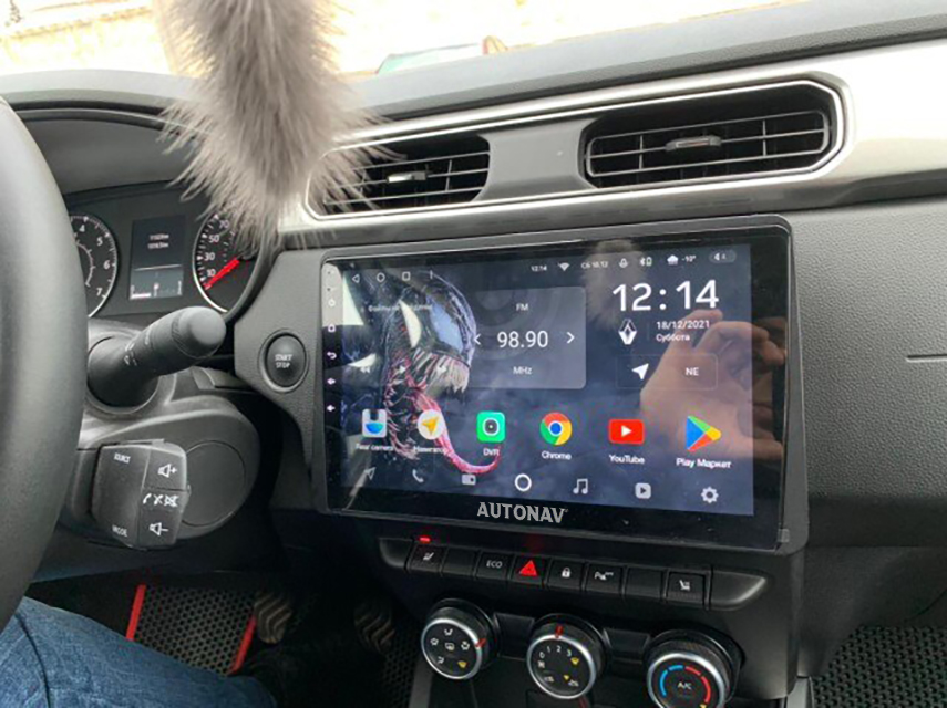 Navigatie AUTONAV Android GPS Dedicata Dacia Duster Dupa 2020, Model Classic, Memorie 32GB Stocare, 2GB DDR3 RAM, Display 10" Full-Touch, WiFi, 2 x USB, Bluetooth, Quad-Core 4 * 1.3GHz, 4 * 50W Audio