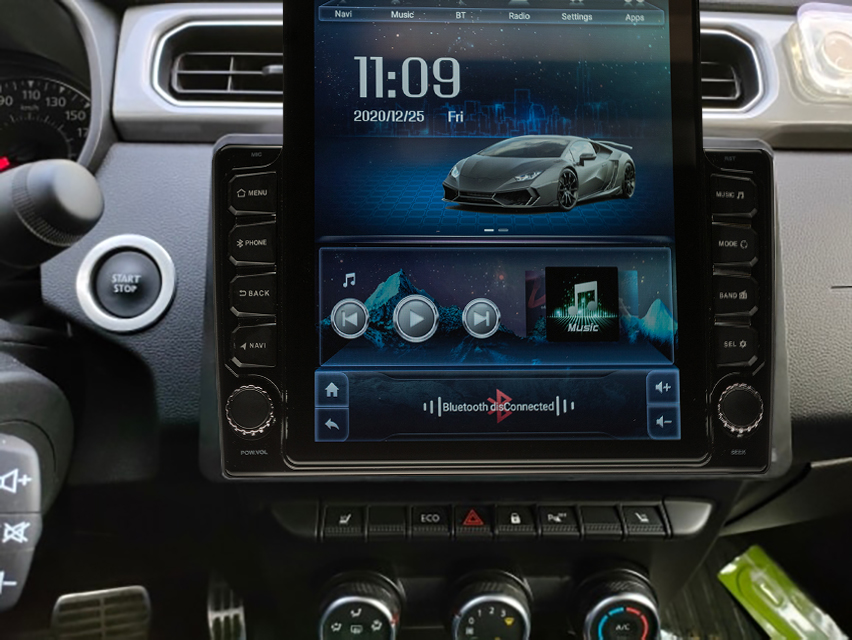 Navigatie AUTONAV Android GPS Dedicata Dacia Duster Dupa 2020, Model XPERT Memorie 64GB Stocare, 4GB DDR3 RAM, Display Vertical Stil Tesla 10" Full-Touch, WiFi, 2 x USB, Bluetooth, 4G, Octa-Core 8 * 1.3GHz, 4 * 50W Audio