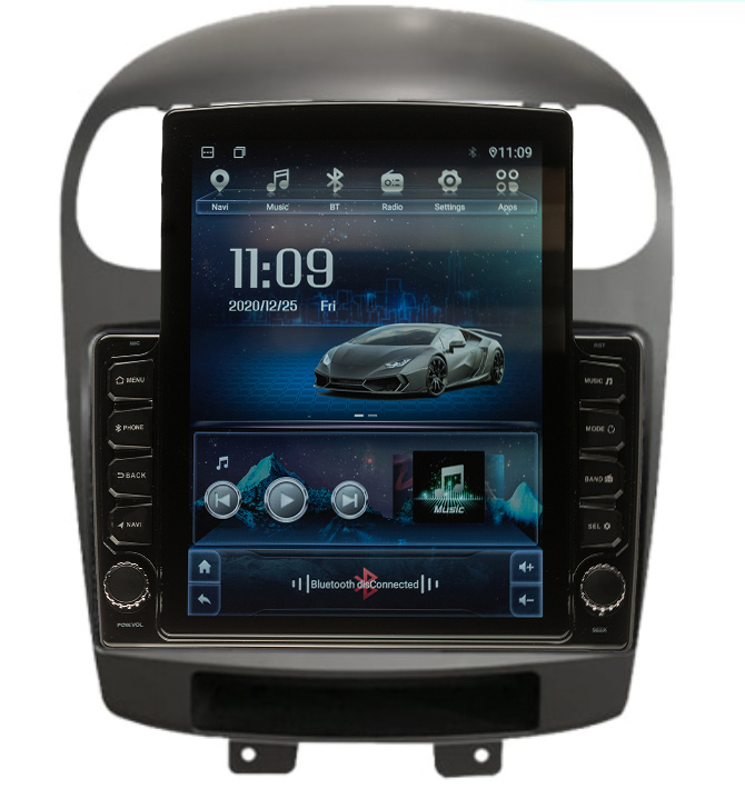 Navigatie AUTONAV Android GPS Dedicata Dodge Journey 2011-2020, Model XPERT Memorie 64GB Stocare, 4GB DDR3 RAM, Display Vertical Stil Tesla 10