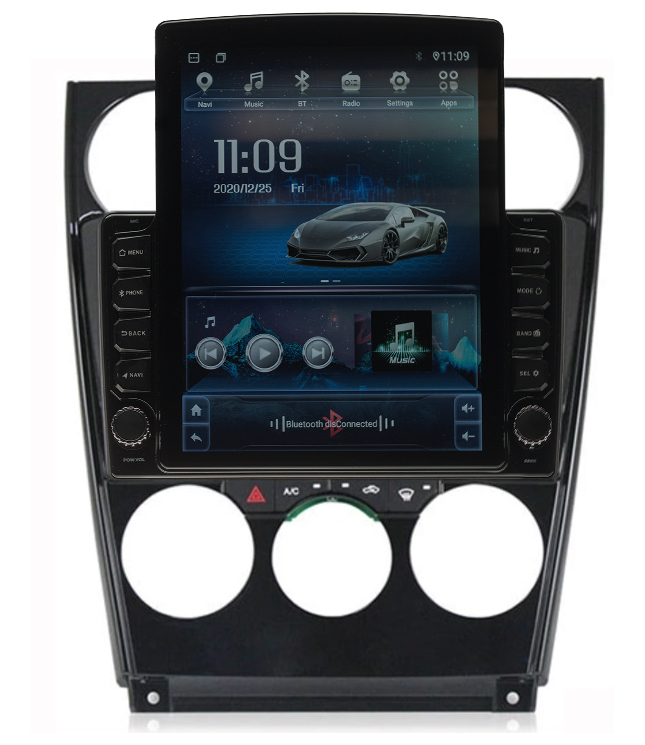 Navigatie AUTONAV Android GPS Dedicata Mazda 6 2002-2008 Tip 2, Model XPERT Memorie 64GB Stocare, 4GB DDR3 RAM, Display Vertical Stil Tesla 10