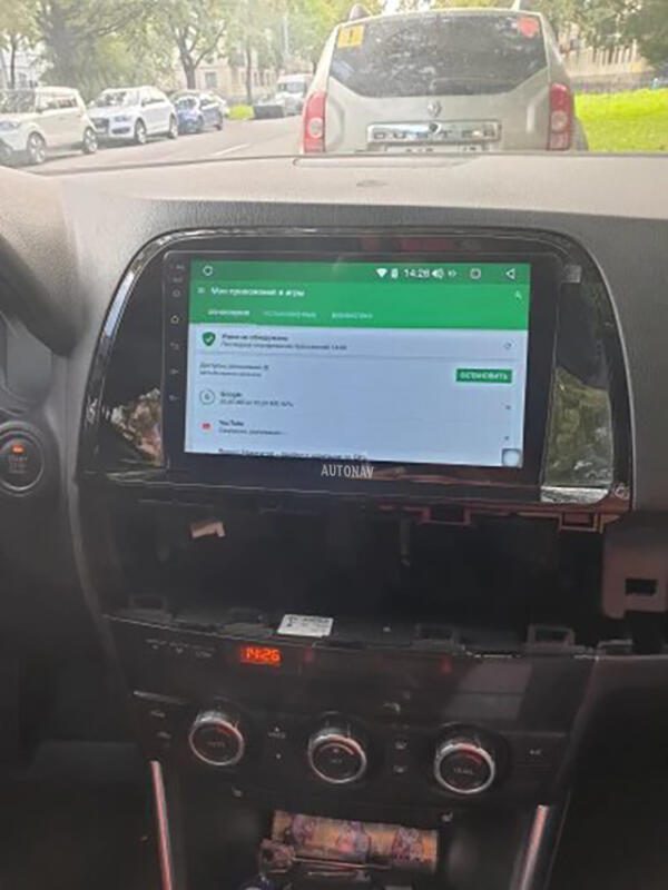 Navigatie AUTONAV ECO Android GPS Dedicata Mazda CX5 2012-2017, Model Classic, Memorie 16GB Stocare, 1GB DDR3 RAM, Display 9" Full-Touch, WiFi, 2 x USB, Bluetooth, CPU Quad-Core 4 * 1.3GHz, 4 * 50W Audio, Intrare Subwoofer, Amplificator