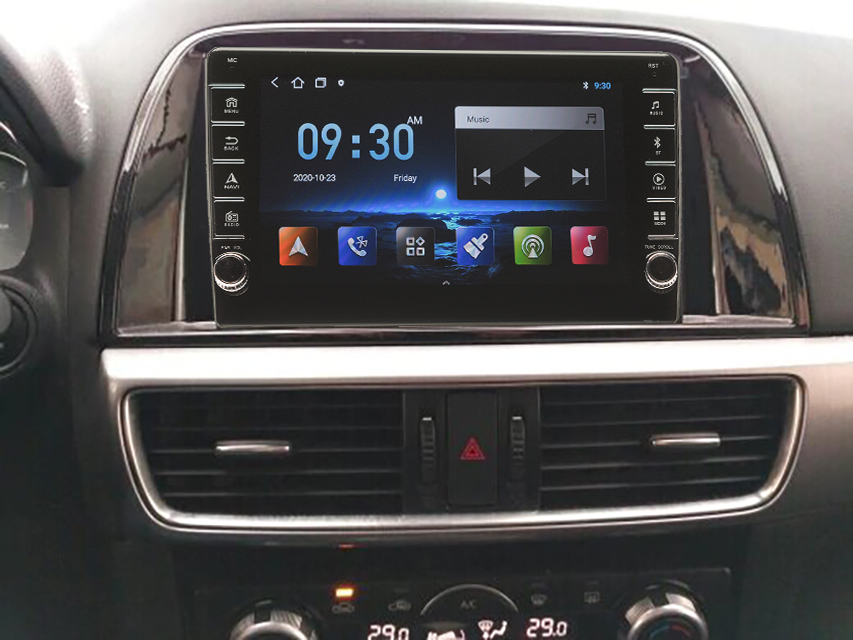 Navigatie AUTONAV Android GPS Dedicata Mazda CX5 2012-2017, Model PRO Memorie 32GB Stocare, 2GB DDR3 RAM, Display 8" Full-Touch, WiFi, 2 x USB, Bluetooth, Quad-Core 4 * 1.3GHz, 4 * 50W Audio