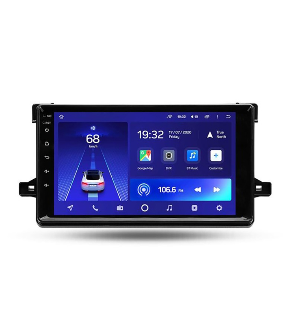 Navigatie AUTONAV Android GPS Dedicata Toyota Prius 2015-2020, Model Classic, Memorie 128GB Stocare, 6GB DDR3 RAM, Display 9