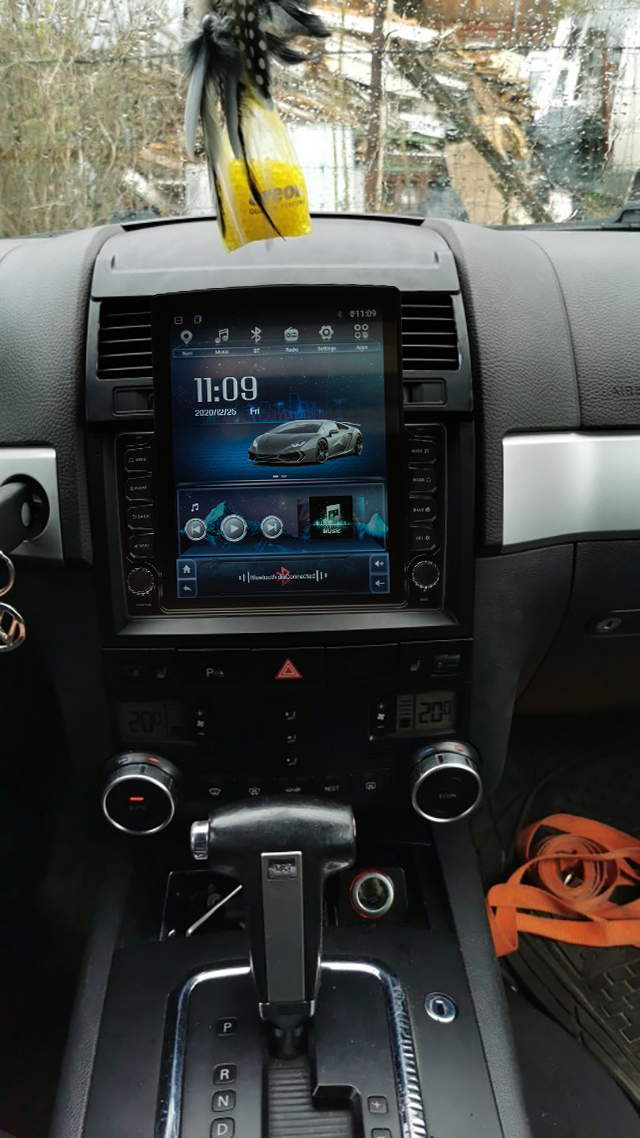 Navigatie AUTONAV Android GPS Dedicata Volkswagen VW Touareg 2002-2010, Model XPERT Memorie 32GB Stocare, 2GB DDR3 RAM, Display Vertical Stil Tesla 10" Full-Touch, WiFi, 2 x USB, Bluetooth, Quad-Core 4 * 1.3GHz, 4 * 50W Audio