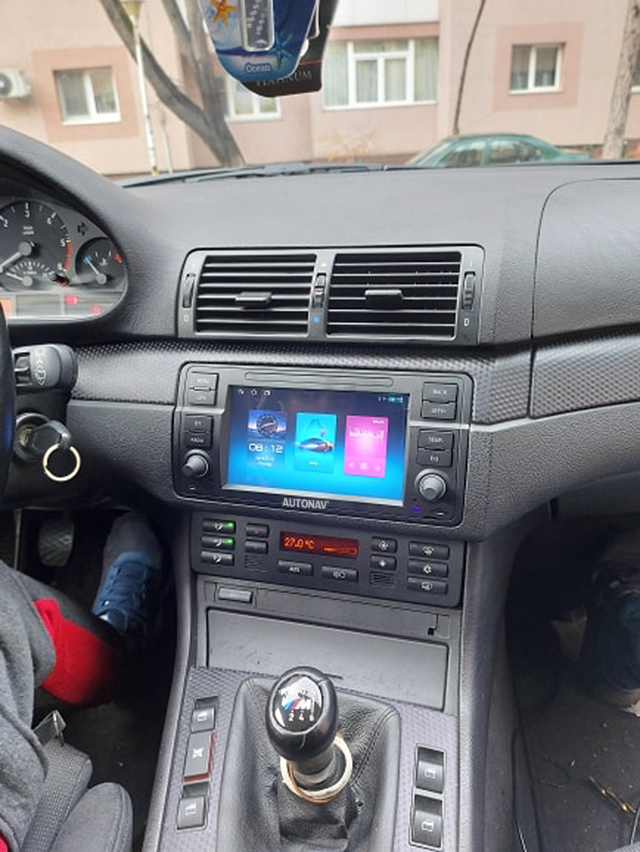 Navigatie AUTONAV PLUS Android GPS Dedicata BMW Seria 5 E39, Model Classic, Memorie 16GB Stocare, 1GB DDR3 RAM, Display 7" Full-Touch, WiFi, 2 x USB, Bluetooth, CPU Quad-Core 4 * 1.3GHz, 4 * 50W Audio, Intrare Subwoofer, Amplificator