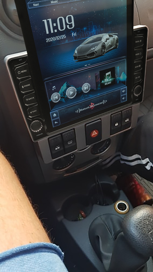 Navigatie AUTONAV Android GPS Dedicata Dacia Logan 2004-2008, Model XPERT Memorie 32GB Stocare, 2GB DDR3 RAM, Display Vertical Stil Tesla 10" Full-Touch, WiFi, 2 x USB, Bluetooth, Quad-Core 4 * 1.3GHz, 4 * 50W Audio