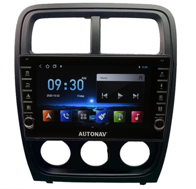 Navigatie AUTONAV PLUS Android GPS Dedicata Dodge Caliber 2009-2013, Model PRO Memorie 16GB Stocare, 1GB DDR3 RAM, Display 8