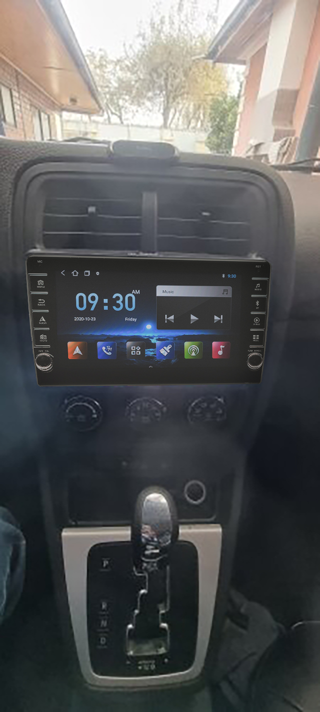 Navigatie AUTONAV PLUS Android GPS Dedicata Dodge Caliber 2009-2013, Model PRO Memorie 16GB Stocare, 1GB DDR3 RAM, Display 8" Full-Touch, WiFi, 2 x USB, Bluetooth, Quad-Core 4 * 1.3GHz, 4 * 50W Audio