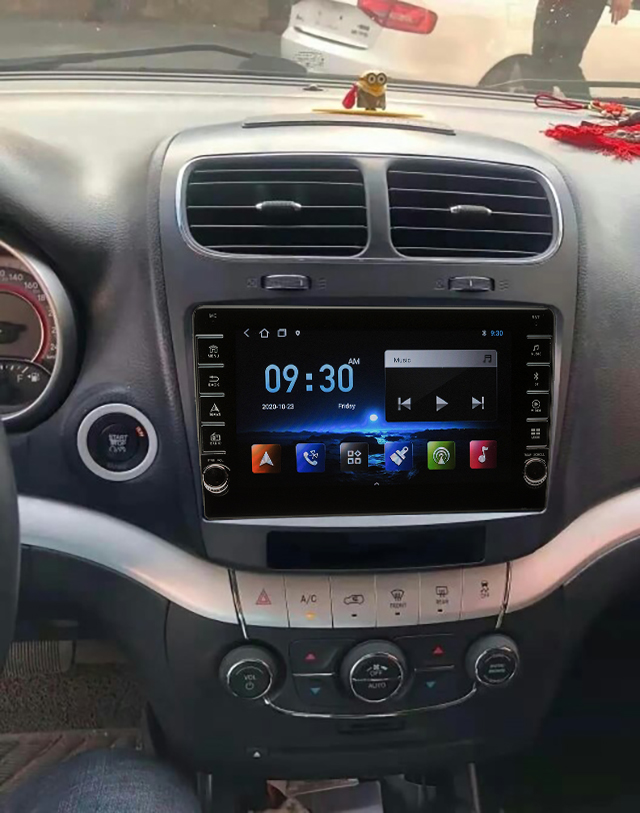 Navigatie AUTONAV PLUS Android GPS Dedicata Dodge Journey 2011-2020, Model PRO Memorie 16GB Stocare, 1GB DDR3 RAM, Display 8" Full-Touch, WiFi, 2 x USB, Bluetooth, Quad-Core 4 * 1.3GHz, 4 * 50W Audio