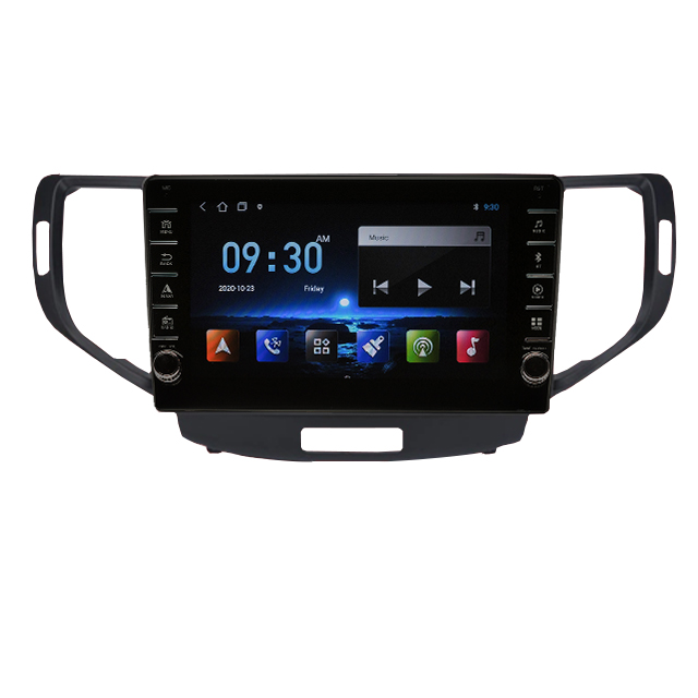 Navigatie AUTONAV Android GPS Dedicata Honda Accord 2008-2012, Model PRO Memorie 64GB Stocare, 4GB DDR3 RAM, Display 8