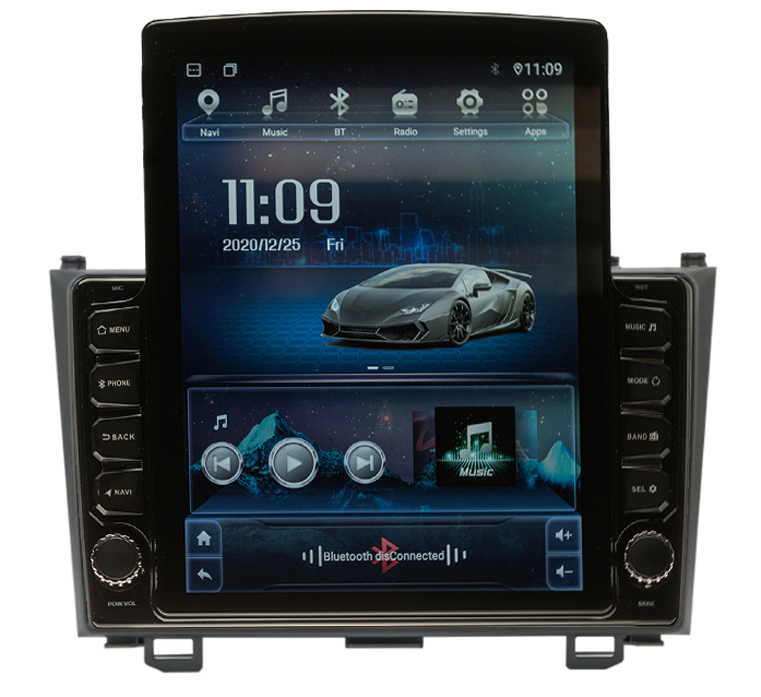 Navigatie AUTONAV Android GPS Dedicata Honda CR-V 2006-2011, Model XPERT Memorie 64GB Stocare, 4GB DDR3 RAM, Display Vertical Stil Tesla 10