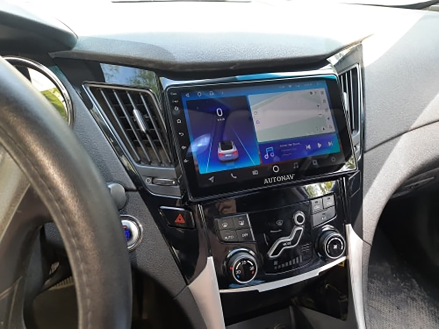 Navigatie AUTONAV PLUS Android GPS Dedicata Hyundai i40 2011-2019, Model Classic, Memorie 16GB Stocare, 1GB DDR3 RAM, Display 9" Full-Touch, WiFi, 2 x USB, Bluetooth, CPU Quad-Core 4 * 1.3GHz, 4 * 50W Audio, Intrare Subwoofer, Amplificator