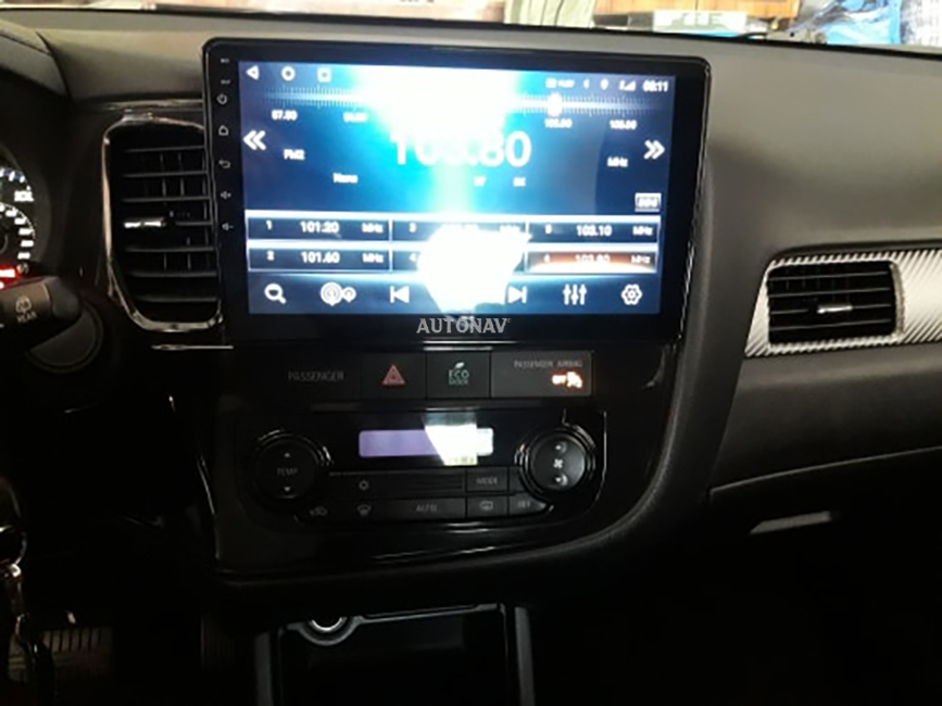 Navigatie AUTONAV ECO Android GPS Dedicata Mitsubishi Outlander 2012-2018, Model Classic, Memorie 16GB Stocare, 1GB DDR3 RAM, Display 10" Full-Touch, WiFi, 2 x USB, Bluetooth, CPU Quad-Core 4 * 1.3GHz, 4 * 50W Audio, Intrare Subwoofer, Amplificator