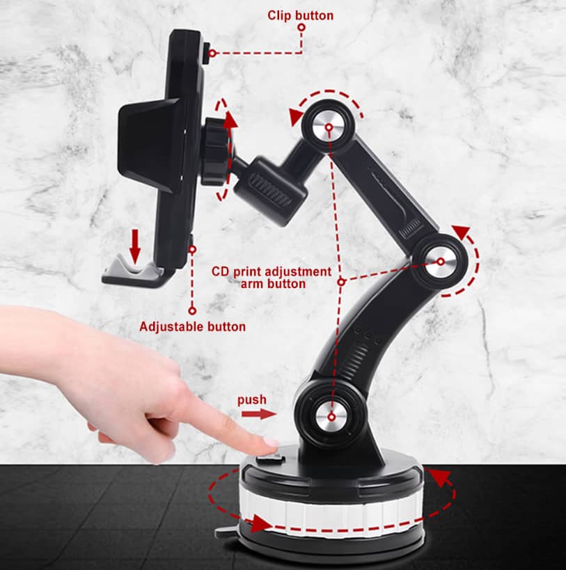 Suport Telefon Auto, Brat Adjustabil..