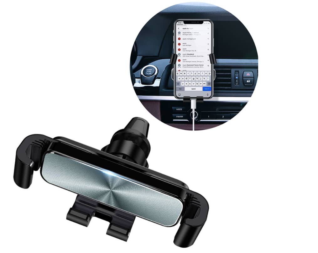 Suport Telefon Auto, Adjustabil, Prindere Grila Z3352