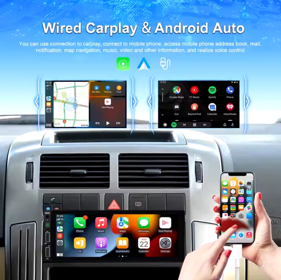 Navigatie AUTONAV Universala 1-DIN Android,..