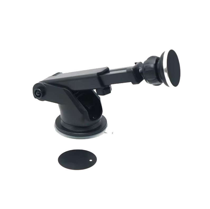 Suport auto magnetic cu brat retractabil pentru bord si parbriz masina